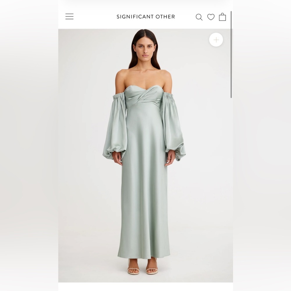 Significant other DANIKA OFF SHOULDER DRESS